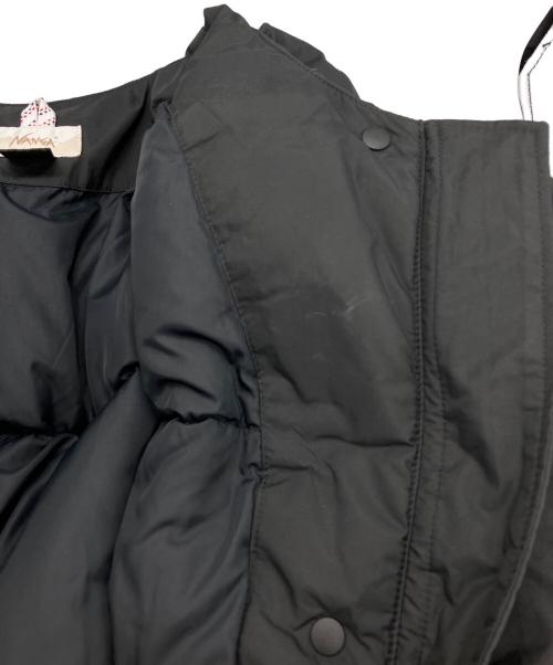 NANGA（ナンガ）NANGA (ナンガ) NO COLLAR DOWN COAT ブラック サイズ:Mの古着・服飾アイテム