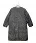 NANGA (ナンガ) NO COLLAR DOWN COAT ブラック サイズ:M：25000円