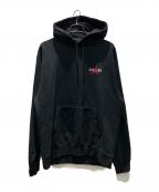JORDAN×SUPREMEジョーダン×シュプリーム）の古着「Hooded Sweatshirt」｜ブラック