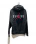 JORDAN (ジョーダン) SUPREME (シュプリーム) Hooded Sweatshirt ブラック サイズ:M：25000円