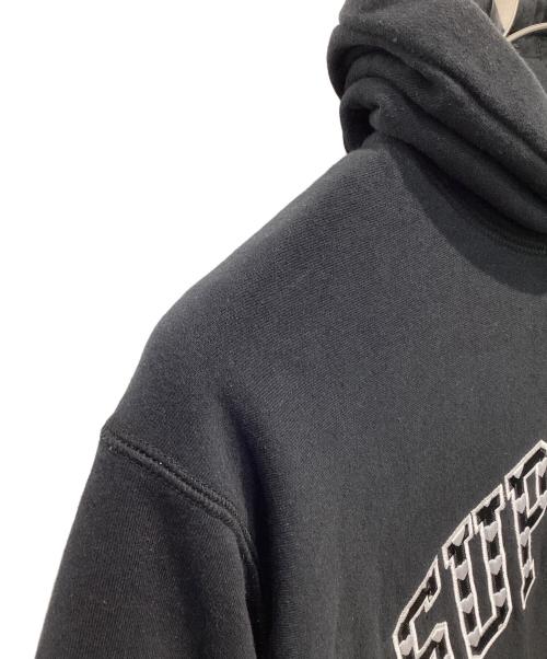 SUPREME（シュプリーム）SUPREME (シュプリーム) Hearts Arc Hooded Sweatshirt ブラック サイズ:Lの古着・服飾アイテム