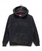 SUPREMEシュプリーム）の古着「Polartec Hooded Sweatshirt」｜ブラック