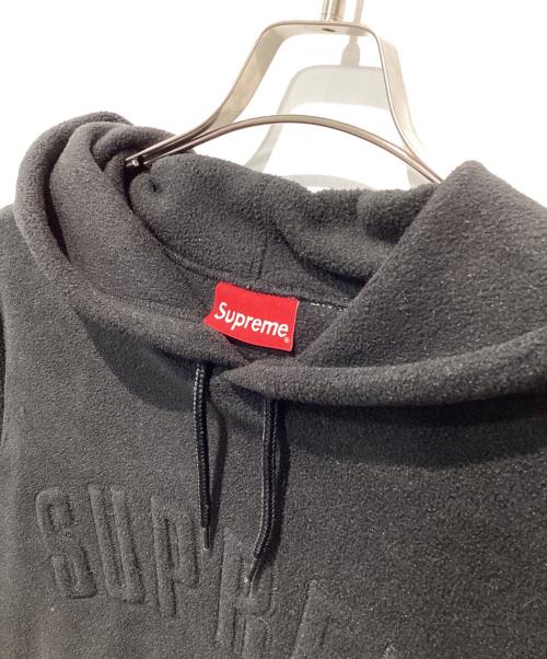 SUPREME（シュプリーム）SUPREME (シュプリーム) Polartec Hooded Sweatshirt ブラック サイズ:Mの古着・服飾アイテム