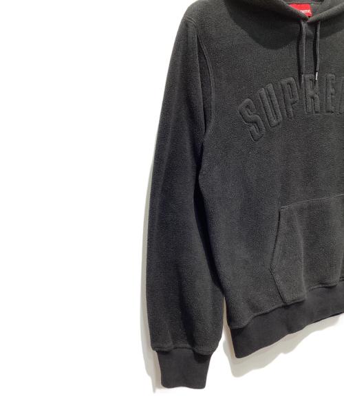 SUPREME（シュプリーム）SUPREME (シュプリーム) Polartec Hooded Sweatshirt ブラック サイズ:Mの古着・服飾アイテム