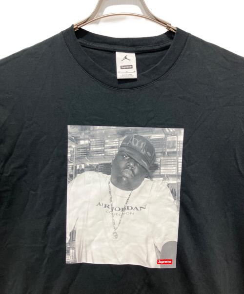 SUPREME（シュプリーム）SUPREME (シュプリーム) JORDAN (ジョーダン) Biggie S/S Top ブラック サイズ:Mの古着・服飾アイテム