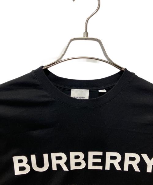 BURBERRY（バーバリー）BURBERRY (バーバリー) Horse Ferry Print Cotton Tee ブラック サイズ:xsの古着・服飾アイテム