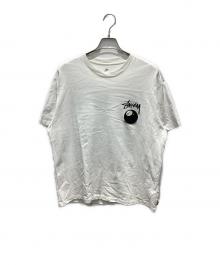 NIKE×stussy（ナイキ×ステューシー）の古着「8 Ball Tシャツ」｜ホワイト