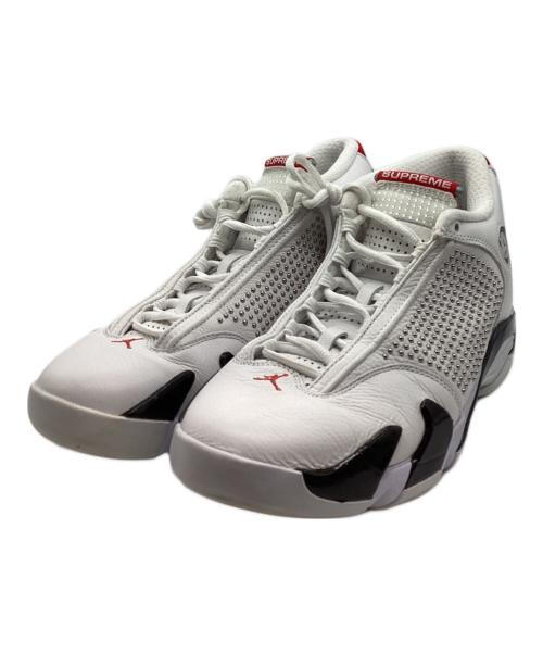 SUPREME（シュプリーム）SUPREME (シュプリーム) JORDAN (ジョーダン) Air Jordan 14 Retro White/University Red サイズ:27の古着・服飾アイテム