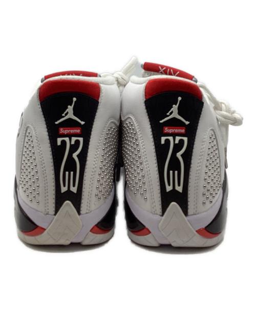 SUPREME（シュプリーム）SUPREME (シュプリーム) JORDAN (ジョーダン) Air Jordan 14 Retro White/University Red サイズ:27の古着・服飾アイテム