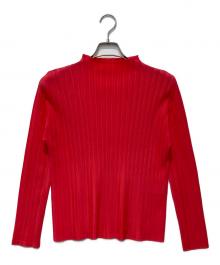 PLEATS PLEASE（プリーツプリーズ）の古着「RIB PLEATS JANUARY」｜ピンク