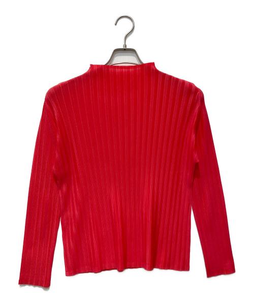PLEATS PLEASE（プリーツプリーズ）PLEATS PLEASE (プリーツプリーズ) RIB PLEATS JANUARY ピンク サイズ:3の古着・服飾アイテム