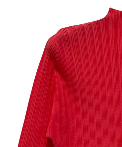 PLEATS PLEASE（プリーツプリーズ）PLEATS PLEASE (プリーツプリーズ) RIB PLEATS JANUARY ピンク サイズ:3の古着・服飾アイテム