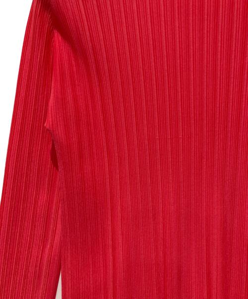 PLEATS PLEASE（プリーツプリーズ）PLEATS PLEASE (プリーツプリーズ) RIB PLEATS JANUARY ピンク サイズ:3の古着・服飾アイテム