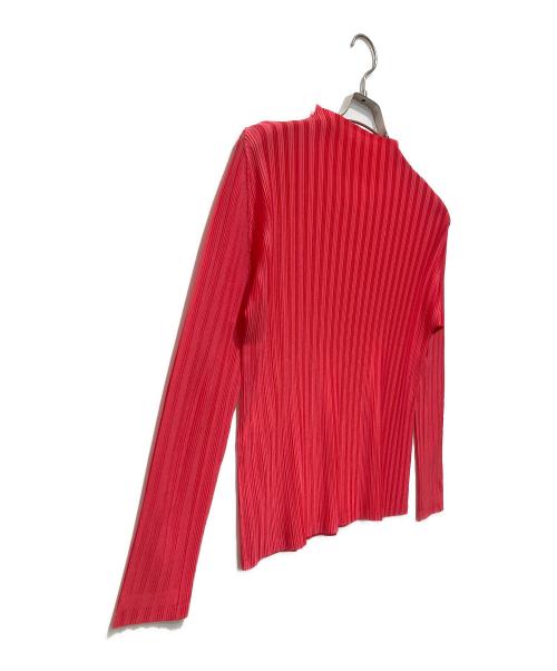 PLEATS PLEASE（プリーツプリーズ）PLEATS PLEASE (プリーツプリーズ) RIB PLEATS JANUARY ピンク サイズ:3の古着・服飾アイテム
