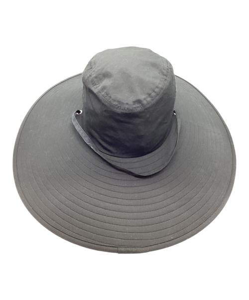 kijima takayuki（キジマタカユキ）KIJIMA TAKAYUKI (キジマタカユキ) COTTON TRO WIDE BRIM SOFT HAT ブラックの古着・服飾アイテム