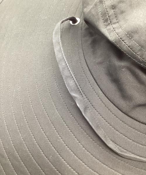 kijima takayuki（キジマタカユキ）KIJIMA TAKAYUKI (キジマタカユキ) COTTON TRO WIDE BRIM SOFT HAT ブラックの古着・服飾アイテム