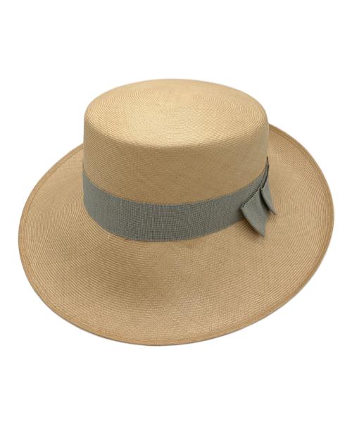 BORSALINO（ボルサリーノ）BORSALINO (ボルサリーノ) ハット ベージュの古着・服飾アイテム