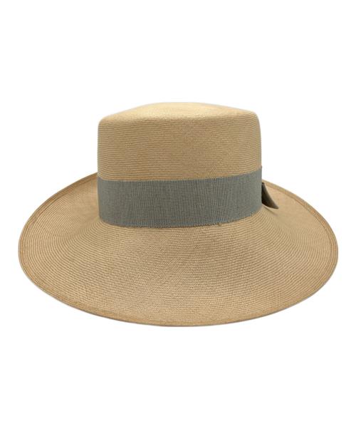 BORSALINO（ボルサリーノ）BORSALINO (ボルサリーノ) ハット ベージュの古着・服飾アイテム