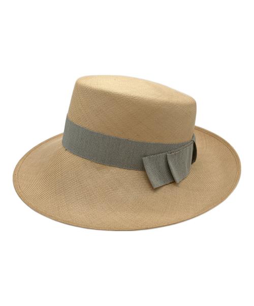 BORSALINO（ボルサリーノ）BORSALINO (ボルサリーノ) ハット ベージュの古着・服飾アイテム