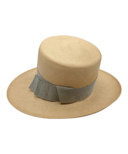 BORSALINO（ボルサリーノ）BORSALINO (ボルサリーノ) ハット ベージュの古着・服飾アイテム