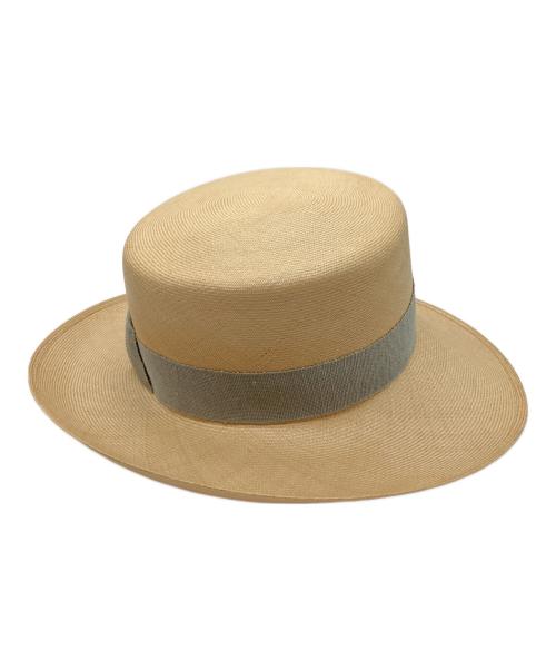 BORSALINO（ボルサリーノ）BORSALINO (ボルサリーノ) ハット ベージュの古着・服飾アイテム