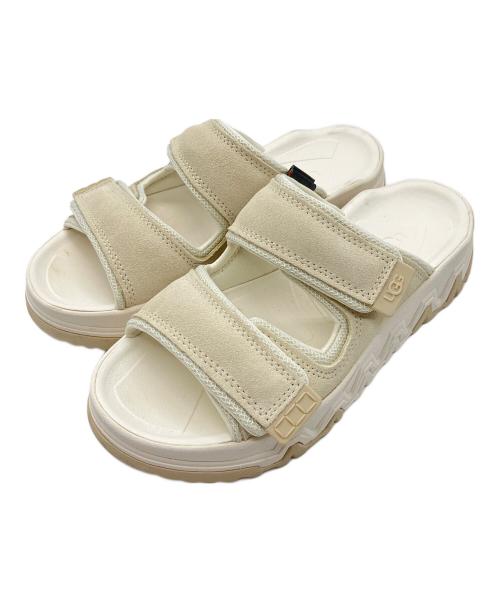 UGG（アグ）UGG (アグ) CAPTRAIL STRAP SLIDE アイボリー サイズ:USA7の古着・服飾アイテム