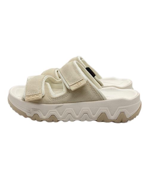 UGG（アグ）UGG (アグ) CAPTRAIL STRAP SLIDE アイボリー サイズ:USA7の古着・服飾アイテム