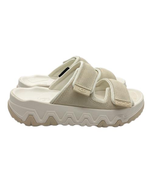 UGG（アグ）UGG (アグ) CAPTRAIL STRAP SLIDE アイボリー サイズ:USA7の古着・服飾アイテム