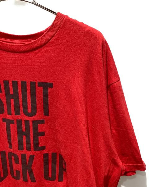 SUPREME（シュプリーム）Supreme (シュプリーム) NUMBER (N)INE (ナンバーナイン) Shut Up Tee レッド サイズ:XXLの古着・服飾アイテム