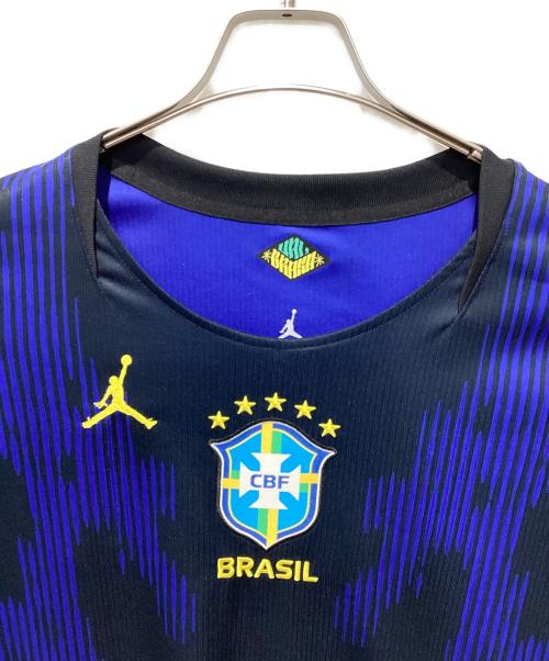 JORDAN（ジョーダン）JORDAN (ジョーダン) ブラジル代表 アウェーユニフォーム ブルー サイズ:XXLの古着・服飾アイテム