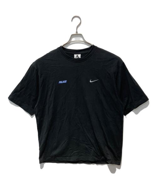 PALACE（パレス）PALACE (パレス) NIKE (ナイキ) FONT SWOOSH Tシャツ ブラック サイズ:XXLの古着・服飾アイテム