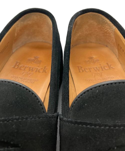 berwick（バーウィック）berwick (バーウィック) ローファー ブラック サイズ:5の古着・服飾アイテム