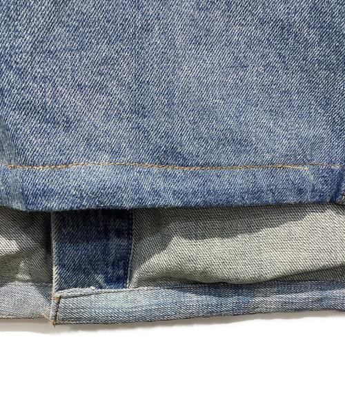 LEVI'S（リーバイス）LEVI'S (リーバイス) ダメージデニムジャケット インディゴ サイズ:４XLの古着・服飾アイテム
