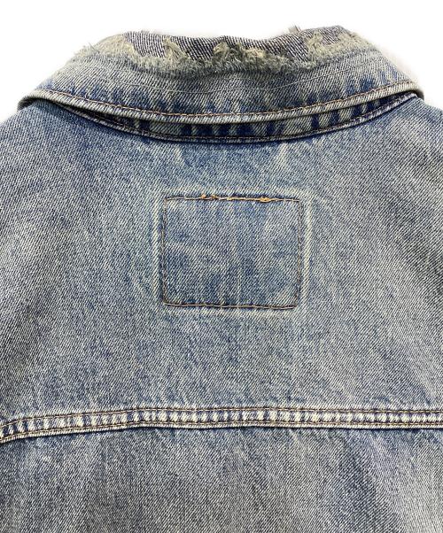 LEVI'S（リーバイス）LEVI'S (リーバイス) ダメージデニムジャケット インディゴ サイズ:４XLの古着・服飾アイテム