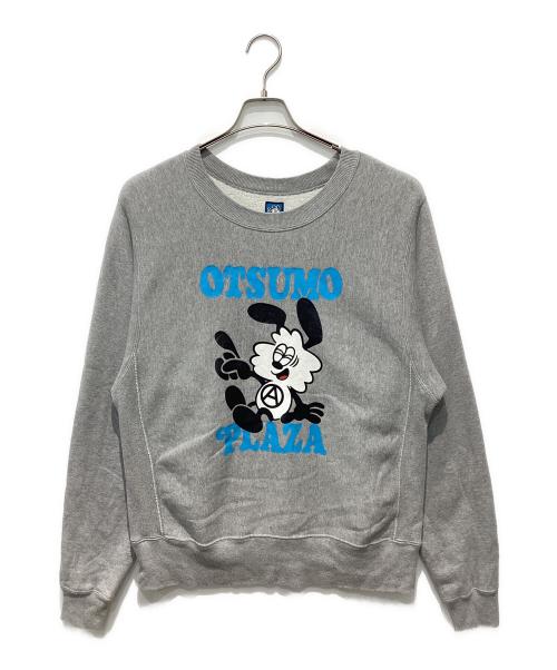 VERDY（ヴェルディ）VERDY (ヴェルディ) クルーネックスウェット グレー サイズ:Mの古着・服飾アイテム