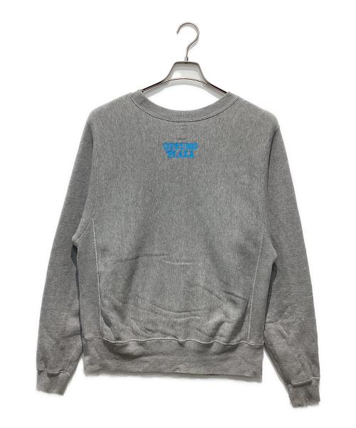 VERDY（ヴェルディ）VERDY (ヴェルディ) クルーネックスウェット グレー サイズ:Mの古着・服飾アイテム