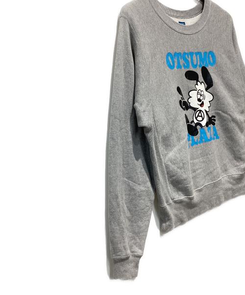 VERDY（ヴェルディ）VERDY (ヴェルディ) クルーネックスウェット グレー サイズ:Mの古着・服飾アイテム