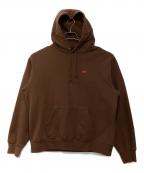 SUPREMEシュプリーム）の古着「Small Box Hooded Sweatshirt」｜ブラウン