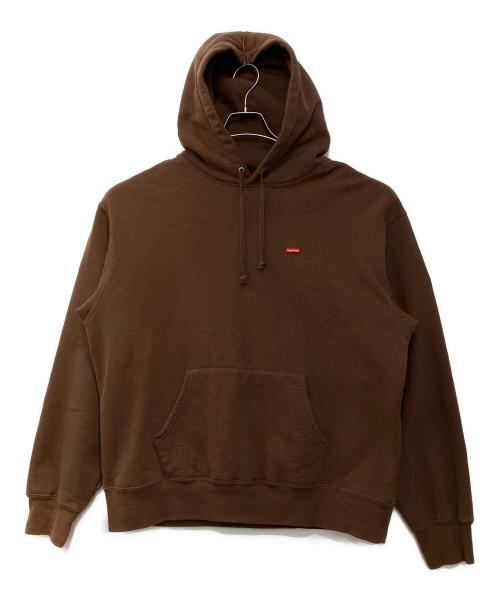 SUPREME（シュプリーム）SUPREME (シュプリーム) Small Box Hooded Sweatshirt ブラウン サイズ:Mの古着・服飾アイテム