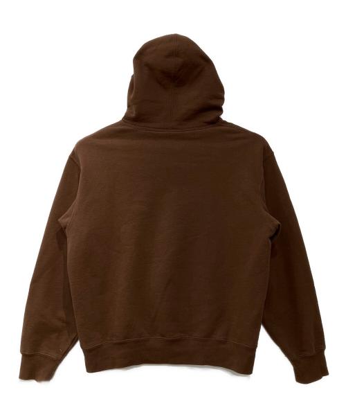 SUPREME（シュプリーム）SUPREME (シュプリーム) Small Box Hooded Sweatshirt ブラウン サイズ:Mの古着・服飾アイテム