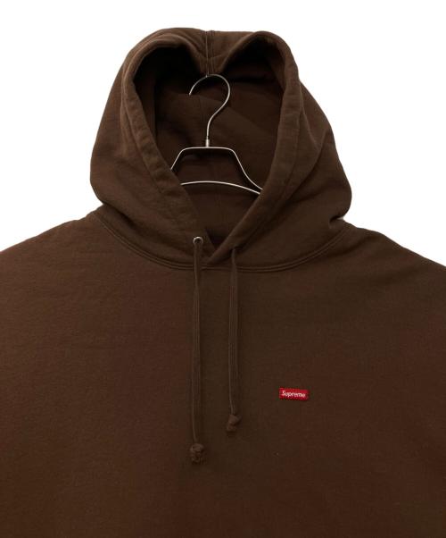 SUPREME（シュプリーム）SUPREME (シュプリーム) Small Box Hooded Sweatshirt ブラウン サイズ:Mの古着・服飾アイテム
