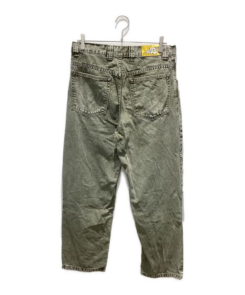 POLAR SKATE CO.（ポーラースケートカンパニー）POLAR SKATE CO. (ポーラースケートカンパニー) 93DENIM/カラーデニムパンツ グレー サイズ:W30 L30の古着・服飾アイテム