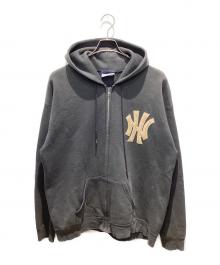 NEIGHBORHOOD×LEE（ネイバーフッド×リー）の古着「NH Logo Zip Hoodie 」｜グレー
