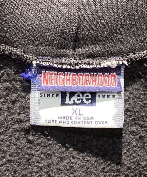 NEIGHBORHOOD（ネイバーフッド）NEIGHBORHOOD (ネイバーフッド) LEE (リー) NH Logo Zip Hoodie  グレー サイズ:XLの古着・服飾アイテム