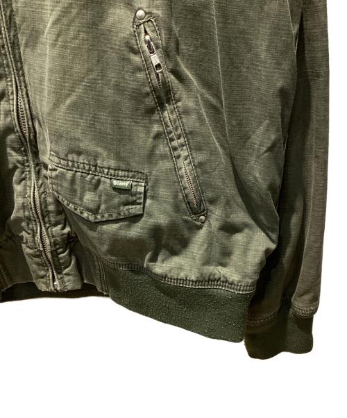 stussy（ステューシー）stussy (ステューシー) OLD アクティブジャケット カーキ サイズ:XLの古着・服飾アイテム