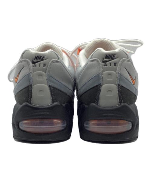 NIKE（ナイキ）NIKE (ナイキ) AIR MAX95 グレー×オレンジ サイズ:27の古着・服飾アイテム