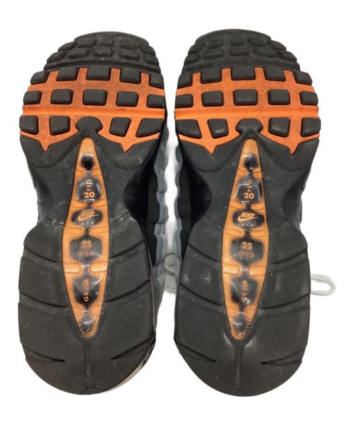 NIKE（ナイキ）NIKE (ナイキ) AIR MAX95 グレー×オレンジ サイズ:27の古着・服飾アイテム