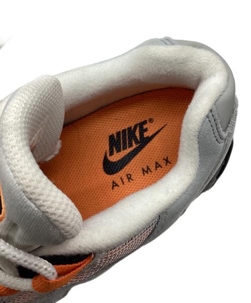 NIKE（ナイキ）NIKE (ナイキ) AIR MAX95 グレー×オレンジ サイズ:27の古着・服飾アイテム