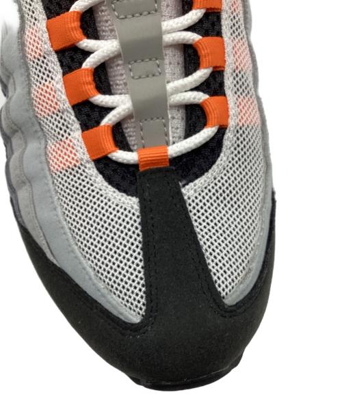 NIKE（ナイキ）NIKE (ナイキ) AIR MAX95 グレー×オレンジ サイズ:27の古着・服飾アイテム