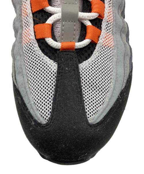 NIKE（ナイキ）NIKE (ナイキ) AIR MAX95 グレー×オレンジ サイズ:27の古着・服飾アイテム